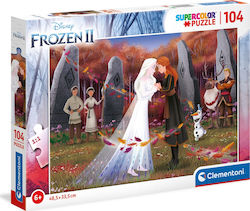 Παιδικό Puzzle Disney Frozen 2 104pcs για 6+ Ετών Clementoni