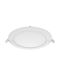 Elvhx Round Recessed LED Panel 12W with Natural White Light 4000K 16.5cm