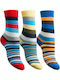 Kal-tsa Boys 3 Pack Knee-High Socks Multicolour