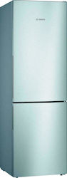 Bosch Ψυγειοκαταψύκτης 308lt Inox KGV36VLEA