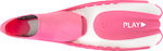 Salvas Play Swimming / Snorkelling Fins Medium Pink/ White Λευκό/Ροζ