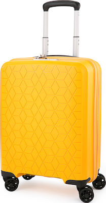 Verage GM18106W Cabin Travel Suitcase Hard Yellow with 4 Wheels Height 53cm.