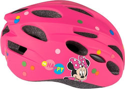 Seven Minnie Kids' Helmet for City Bike Pink