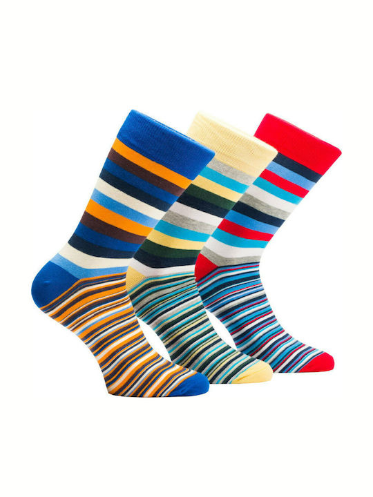 Kal-tsa 111036C Men's Patterned Socks Multicolour 3Pack