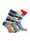 Kal-tsa 111036C Herren Gemusterte Socken Mehrfarbig 3Pack