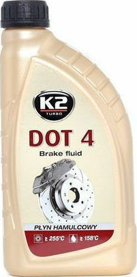 K2 Dot 4 Racing Brake Fluid Υγρά Φρένων DOT 4 Υγρά Φρένων 250ml