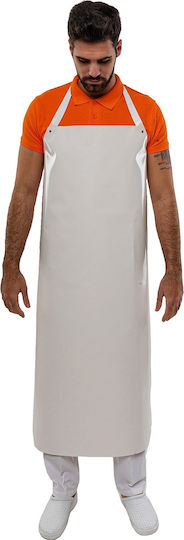 Axon Ποδιά Chefkoch Ganzkörper Marble Weiß