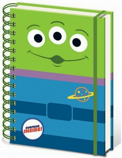Pyramid International Toy Story Alien Spiral Notebook