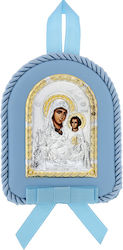Prince Silvero Jerusalem Icon with the Virgin Mary Silver