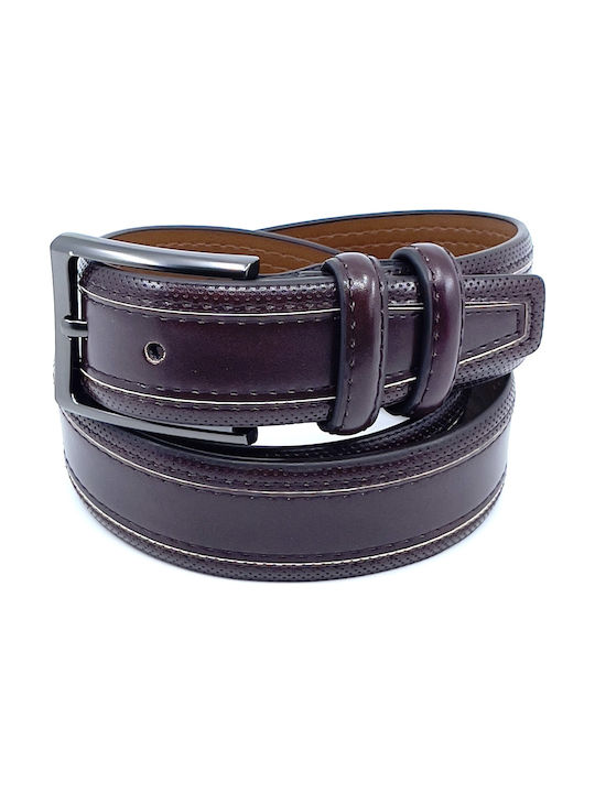 Legend Accessories Men's Leather Belt Brown