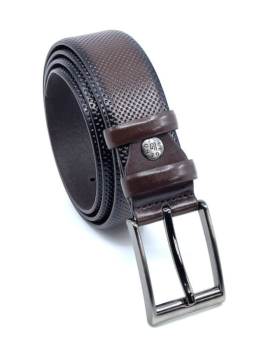 Legend Accessories LGD-2033 Men's Leather Belt Tabac Brown