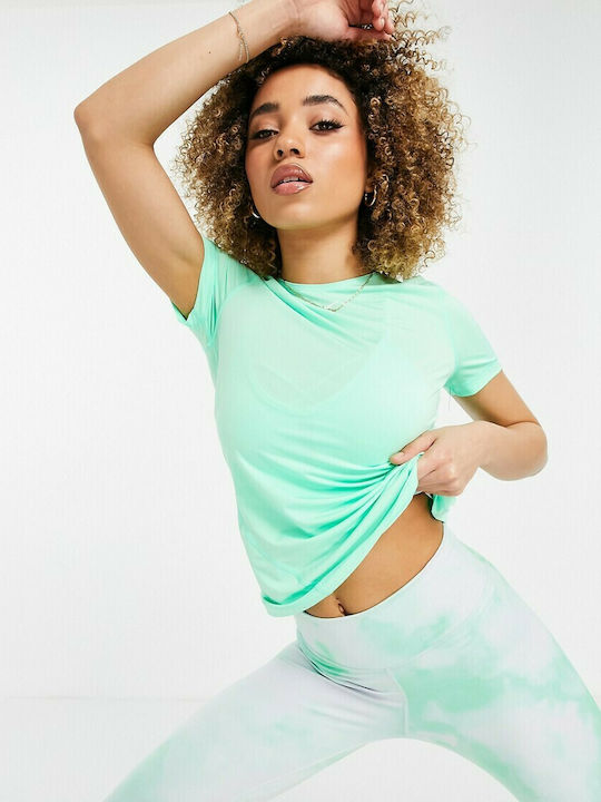 Nike Essential Feminin Sport Tricou Verde