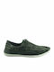 303E-622 Ανδρικά Boat Shoes σε Πράσινο Χρώμα