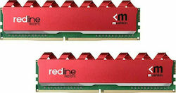 Mushkin Redline 64GB DDR4 RAM με 2 Modules (2x32GB) και Ταχύτητα 2800 για Desktop