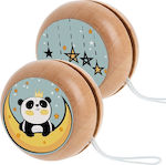 Christening Favor with Yo-Yo Panda made of Wood 5cm