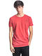 Paco & Co Men's Short Sleeve T-shirt Coral