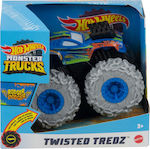 Hot Wheels Monster Truck Twisted Tredz Αυτοκινητάκι 1:43 Rodger Dodger για 3+ Ετών