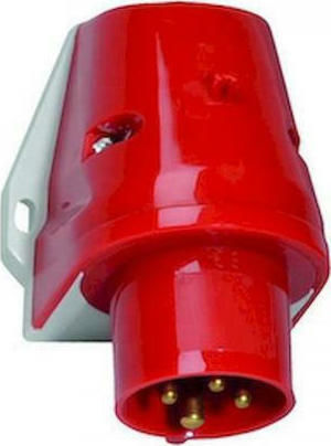 Geyer Male Industrial Socket Industrial Socket 4x16A 400V IP44 24329