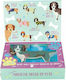 Floss & Rock Magnetic Construction Toy Dress Up with Magnetic Pets for Children Aged 4+
