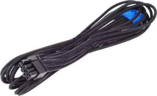 Silverstone 8-Pin PCIe - 6+2 Pin PCIe Cable 0.55m Black (SST-PP06B-PCIE55)