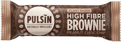 Pulsin High Fibre Brownie Müsliriegel Energie / Nüsse mit Erdnuss & Schoko-Chip 35gr Pulsin High Fibre Brownie Müsliriegel Energie / Nüsse mit Erdnuss & Schoko-Chip 35gr
