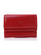 Kion Small Leather Women's Wallet Red