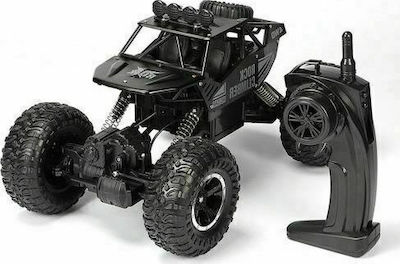 H.S. Toys Big Monster Off Road Ferngesteuertes Auto Monstertruck 4WD 2.4G 4WD Black 1:12