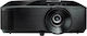 Optoma W371 3D Projector HD with Built-in Speakers Black