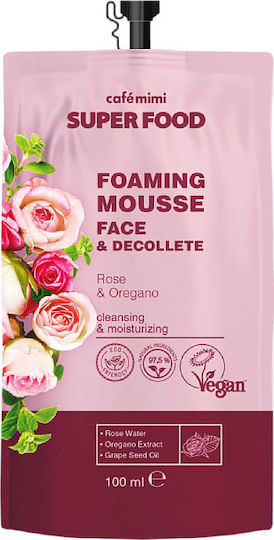 Cafe Mimi Rose & Oregano Foaming Mousse 100ml