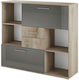 Βιβλιοθήκη Modul 51 120x36x106εκ.