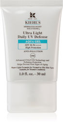 Kiehl's Ultra Light Daily UV Defense Aqua Gel Sunscreen Gel Face SPF50 30ml