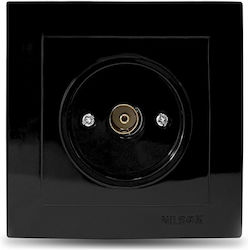 Nilson TV-Buchse Antenne in Schwarz Farbe 24221028
