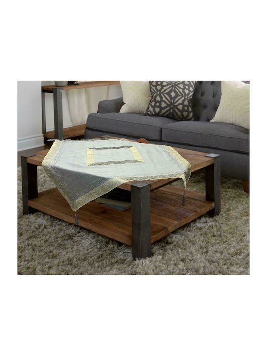 Linea Home Кариран Подредба 4бр 6/110 Silver 10...