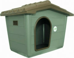 Aigan Dog House Plastic Outdoor Green 60x50x41cm DH-0834000