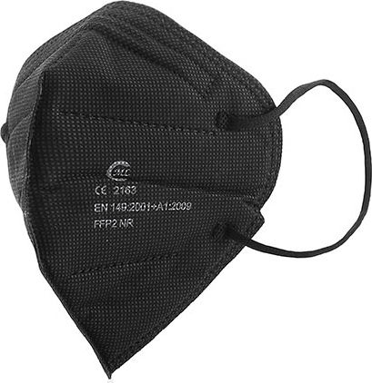 Mască de protecție FFP2 Negru FFP2/KN95 20buc