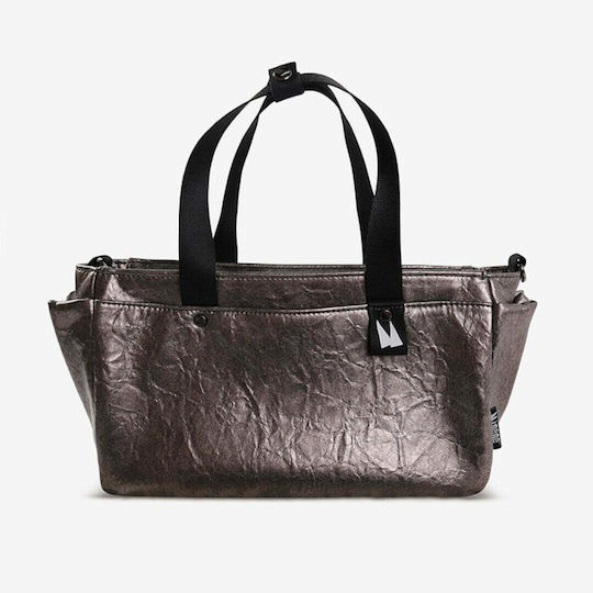 Minene Shoulder/Hand Diaper Bag Zoe Metallic 38x20cm.