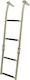 Lalizas Bootsleiter mit 4 Stufen Edelstahl 316 Leitern 255x960mm 4 Stufen