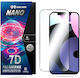Crong 7D Nano Flexible Full Face Tempered Glass Black (iPhone 12 mini)