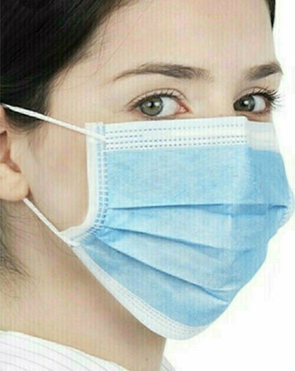 Mască de protecție Albastru 100buc