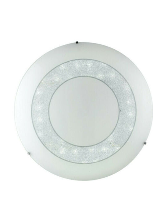 Fan Europe Diadema-PL35R Modernă De sticlă Plafonieră de tavan cu LED Integrat 35buc Gri I-DIADEMA/PL35R