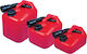 Lalizas Jerrycan Fuel Plastic Can with Extension Tube 5lt Red