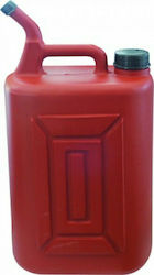 Fuel Plastic Can 12lt Red