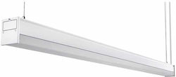 Geyer LED Lumina liniară Lumină Plafon 30W Alb cald IP20 cu Intensitate Reglabilă L120xL55xÎ6.3cm