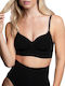 Medium Control Femei Atletic Sutien sport Negru