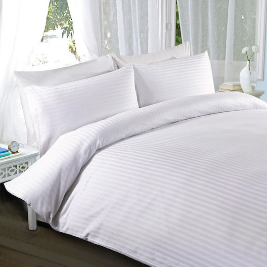 Isadore Lorraine Sheet Super-Double 240x260cm. White