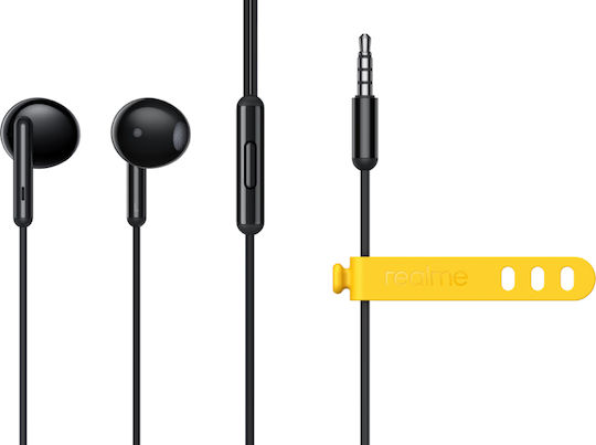 Realme Buds Classic Earbuds Freihändig Kopfhörer mit Stecker 3.5mm Schwarz
