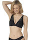 Triumph Aura Spotlight WP Triangle Triangle Bra without Padding Underwire Black