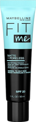 Maybelline Fit Me Face Primer Cream 20SPF Matte & Poreless 30ml