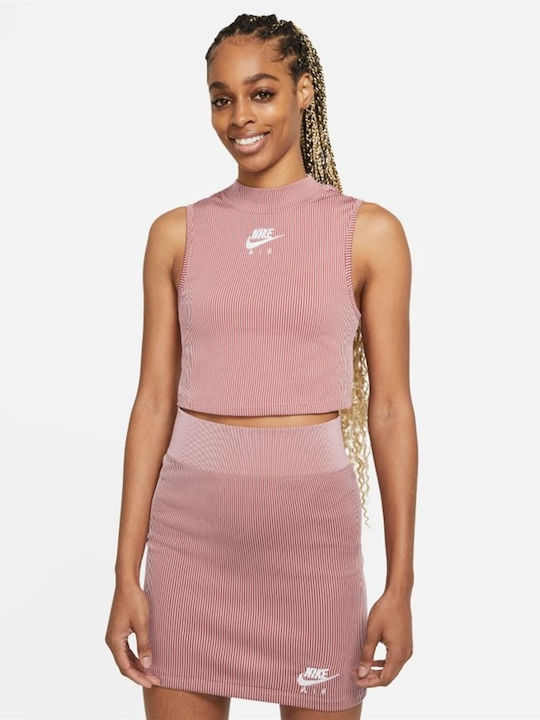 Nike Air Αμάνικη Γυναικεία Αθλητική Μπλούζα Ροζ
