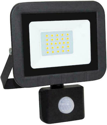Geyer Waterproof LED Floodlight 50W Cold White 6500K with Motion Sensor IP65